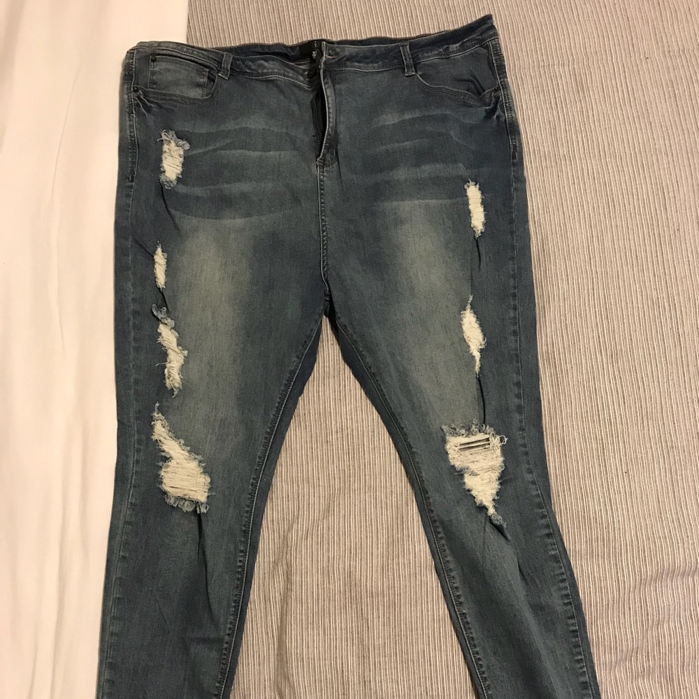 ASOS Misguided Plus Size (20) Skinny Jeans